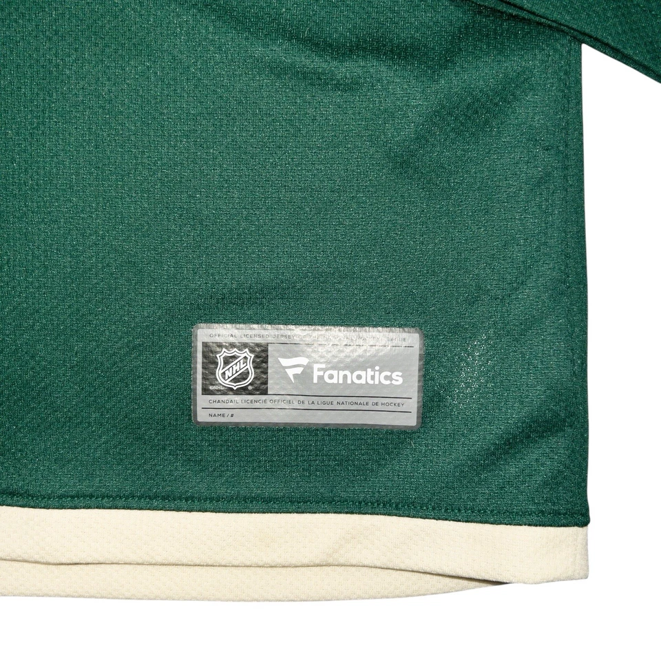 Vintage NHL Minnesota Wild Zach Parise Hockey Jersey Youth L XL Fanatics - Image 4 of 4