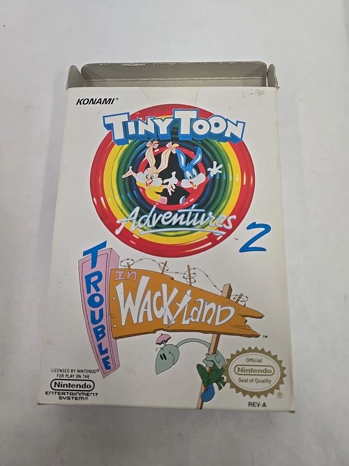 Tiny Toon Adventures 2: Trouble in Wackyland (NES, 1993) – CIB NM NICE! - Image 4 of 4