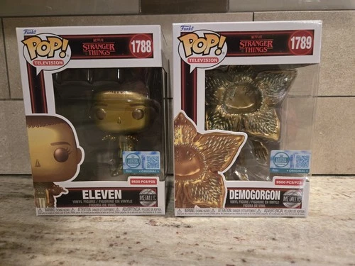 Funko Pop - Stranger Things - Demogorgon 1789 - Eleven 1788 - Set