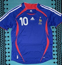 Zinedine Zidane 10 | France 2006 Home Jersey/Kit Retro (Medium)