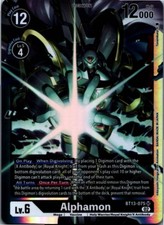 Alphamon Super Rare Versus Royal Knights BT13-075 SR NM