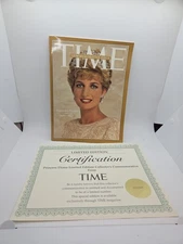 Time Magazine Princess Diana Limited Edition Commemorative Issue W/COA