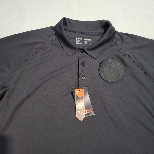 5.11 Tactical Shirt Herren XL Performance Polo Kurzarm Enduro Flex anthrazit - Bild 2 von 12