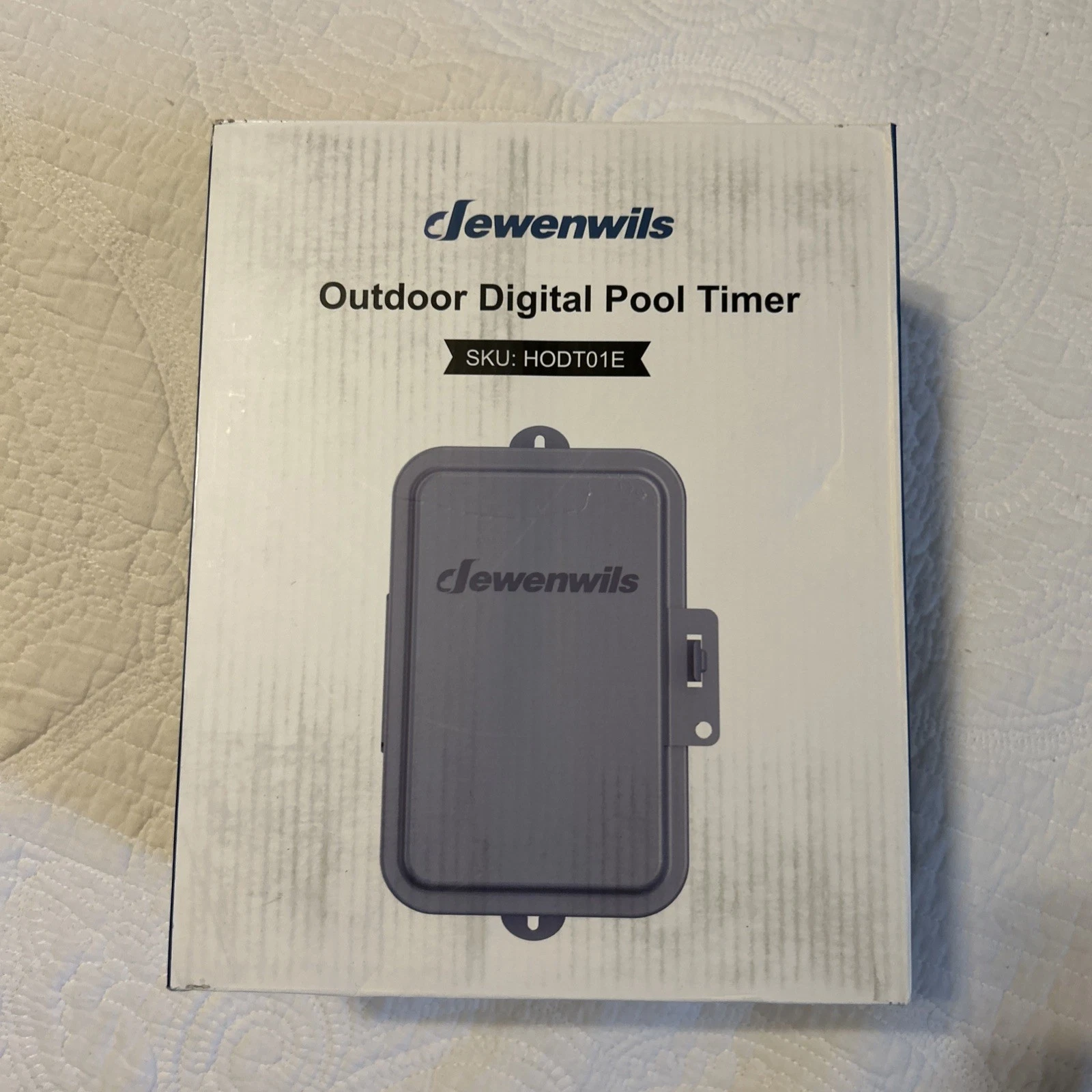 DEWENWILS OUTDOOR DIGITAL BOX TIMER POOL/OUTDOOR 120 VAC 40A 2 HP SKU:#HODT01E