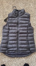 Gerry Women's Lightweight Puffer Vest Charcoal Grey Small