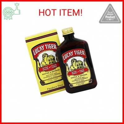 LUCKY TIGER After Shave & Face Tonic 8 oz.