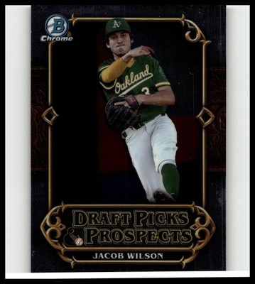 2023 Bowman Draft #DPP-4 Jacob Wilson Draft Picks & Prospects