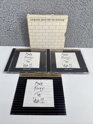 The Wall by Pink Floyd (CD, 1999, Mobile Fidelity Sound Lab) Gold CD's See Pics