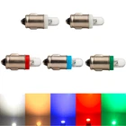 Ba7s 6V 12V LED Glass Speedometer Lighting Cockpit Lighting Warm White Red Blue Green