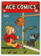David McKay Publ. - ACE COMICS (1937-49) #32 - Grade 8.5 - Comic Book