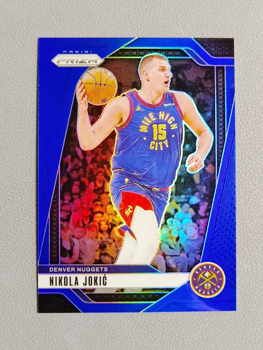 2024-25 Panini Prizm Nikola Jokic 49/199 Blue Prizm #129