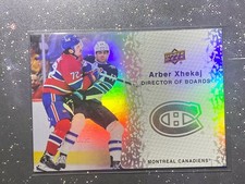 Arber Xhekaj 2023-24 Upper Deck Series 2 Hockey Director of Boards DB-10