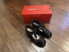 Capezio Tap Shoes Jr There N625C Black Patent Size 11M