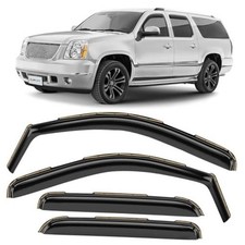 in-Channel Incredibly Durable Rain Guards for GMC For Yukon XL 1500 07-14