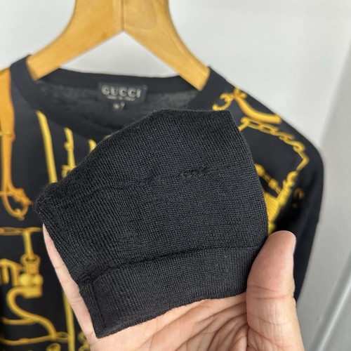 Women‘s Gucci silk cardigan vintage tom ford (M) Made in Italy Gold - Bild 9 von 9