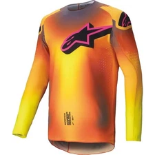 Alpinestars Supertech Lipan Motocross Jersey | Yellow/Black/Pink