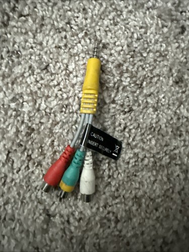 SAMSUNG BN39-02189A / BN3902189A Genuine/OEM A/V CORD ADAPTER 3.5 mm-Female RCA