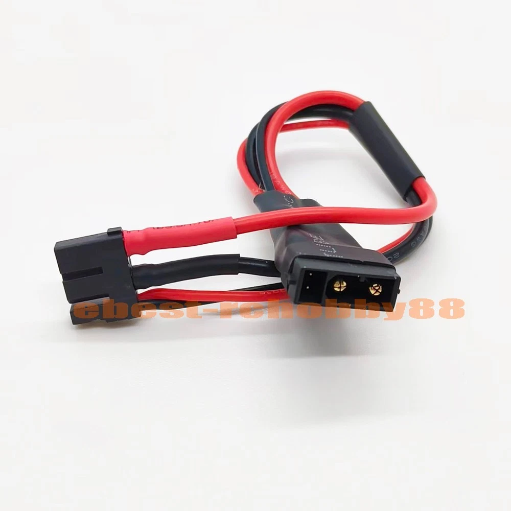 Stright Amass XT30(2+2) Pin Female to Male Plug 150MM 26/18AWG Silicone Cables - Picture 1 of 21
