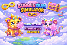 Bubble Gum Simulator Shiny Mythic Admin Abuso Segreti