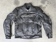 AGVsport Motorcycle Jacket Leather Jacket 42 ...