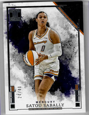 2025 Panini Impeccable WNBA Silver #89 Satou Sabally /40