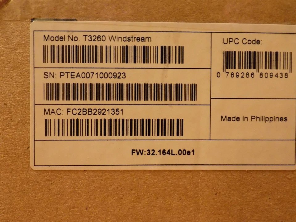 Actiontec T3260 Windstream Modem Router, Bonded VDSL2, Dual Band Wi-Fi - Image 3 of 4