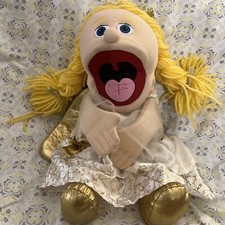 Silly Puppets 12  Angel Full Body Ventriloquist Style Girl Christmas Puppet