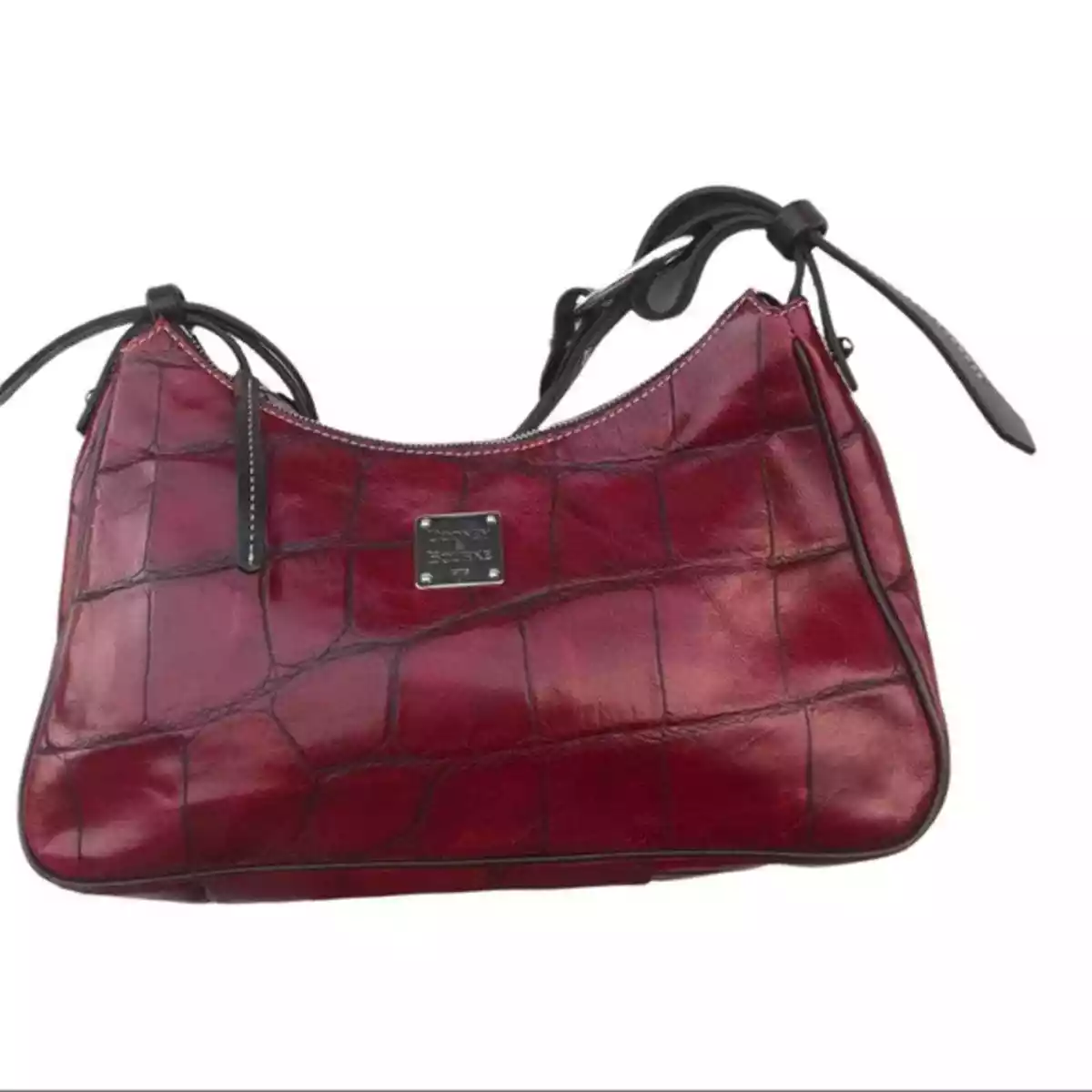 Dooney and bourke red crocodile best sale purse