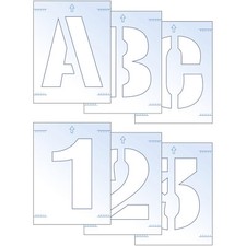 Scan 9404 Zestaw szablonów liter i cyfr 50 mm