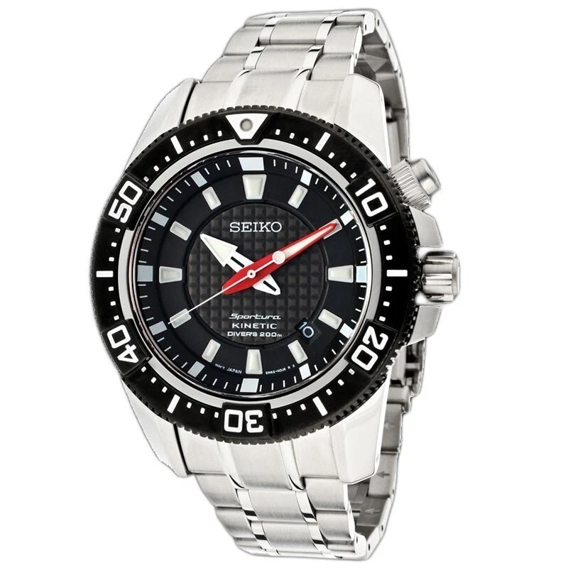 Seiko sportura kinetic divers best sale 200m