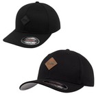 Urban Classics Leatherpatch Long Beanie Hat - Black Acrylic Skull Cap For Men & Women