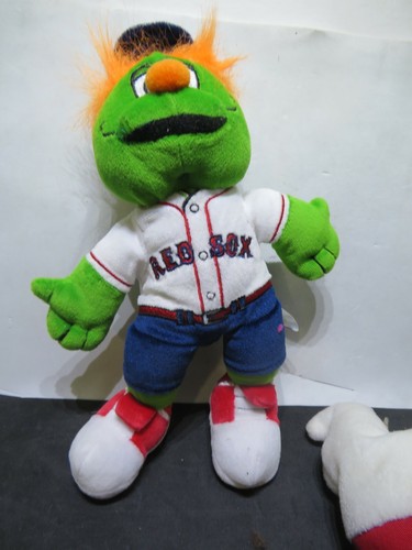 MLB Boston Red Sox Pawtucket Wally The Green Monster Paws Polar Bear Beanies - Picture 4 of 5