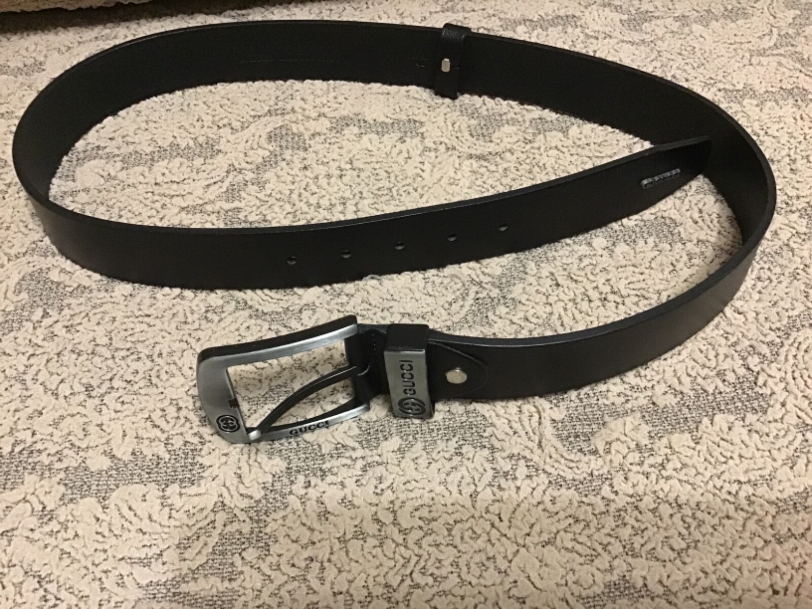 Gucci GG style belt with 40 mm buckle-image