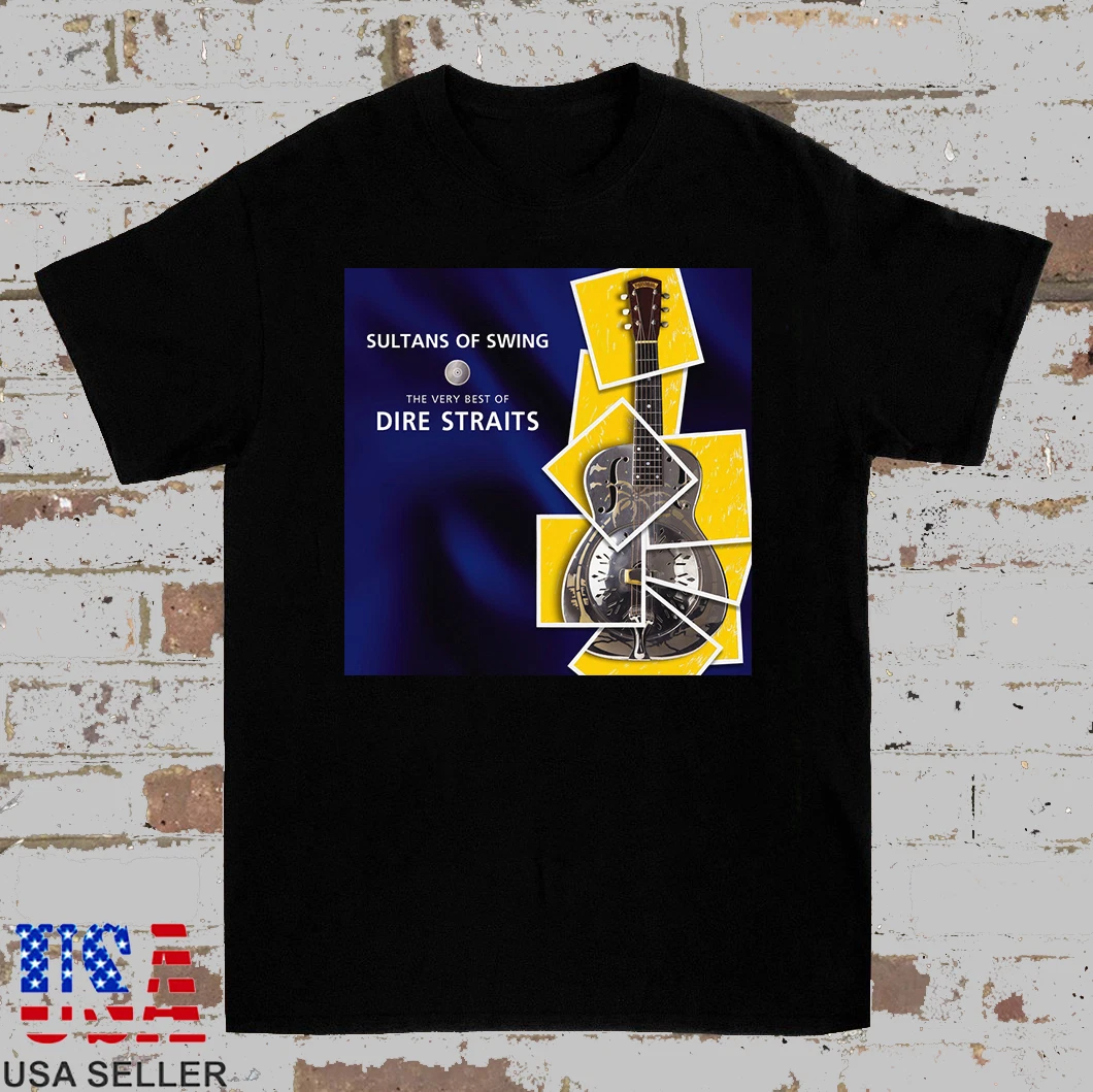 Dire Straits Brothers In Arms 1985 Tour Graphic White Unisex Tshirt Men Dire Straits Brothers In Arms 1985 Tour Graphic White Unisex Tshirt Men