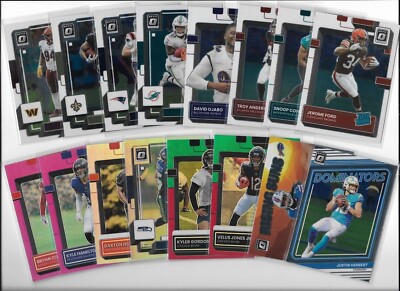 2022  Optic Football Base*Inserts*R.R.*Colors  Complete Your Set   Free Ship