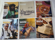 Saudi Aramco World Magazine Vtg Middle East Culture Art History 6 Issues 2003