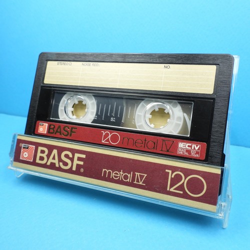 🍒 1x BASF metal IV 120 * IEC IV Type 4 * Cassette Kassette кассета * 1982 . - Picture 2 of 4