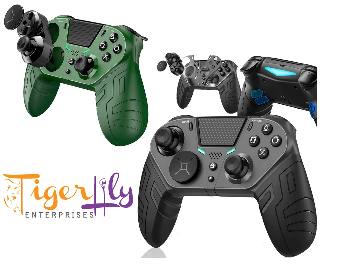 Joystick Controller For Ps4 Elite Edition Wireless PS4 Controller Gamepad Button Programmable + Turbo/Gyro | eBay