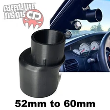 Gauge pod adapter 52mm to 60mm offset spacer