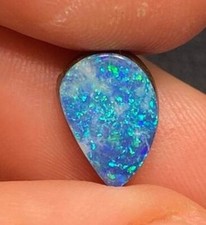 3.7 ct., 10x7x4mm Australian Lightning Ridge Opal Doublet