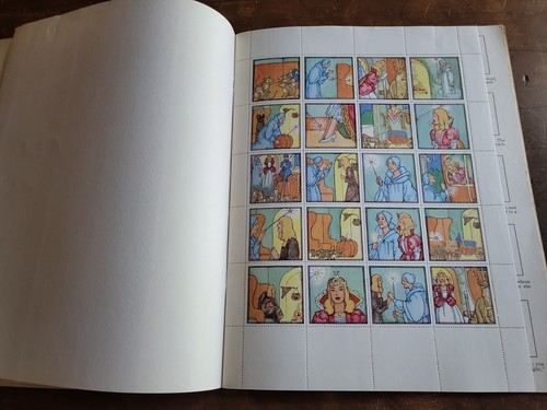 Cinderella & Glass Slipper Jumble Story 1940 Pasting w/o Paste Childrens Book - Picture 5 of 10