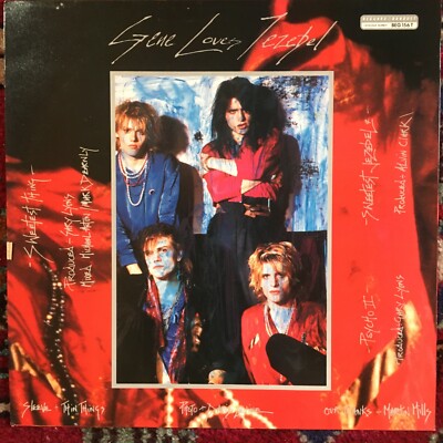 GENE LOVES JEZEBEL - Rare Promo Interview, Discover LP & 2 12