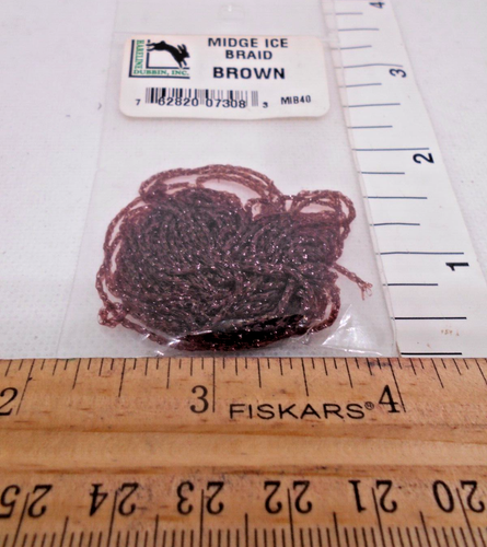 Hareline Micro Polar Chenille and Midge Ice Braid - Picture 4 of 21