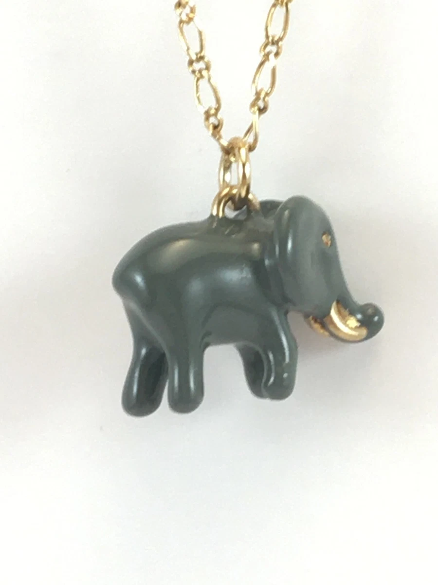 J crew elephant necklace deals
