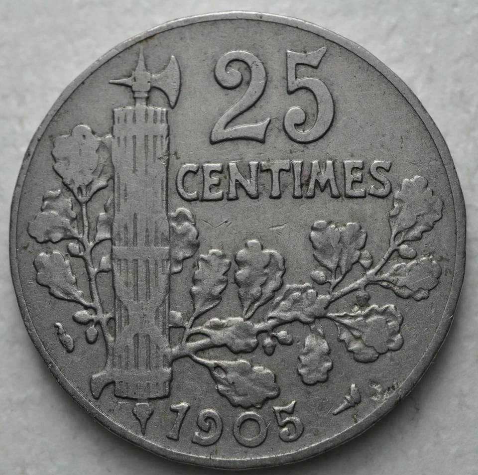 1905 FRANCE 25 CENTIMES - Photo 2/2