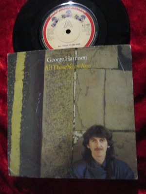 George Harrison - All those years ago (1981) UK 7''