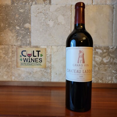RP 100 pts! 2009 Chateau Latour Bordeaux wine, Pauillac