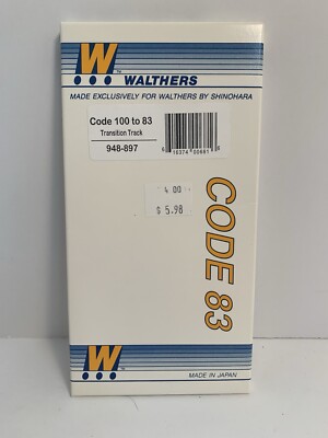Walthers Code 100 To 83 Transition Track 948-897