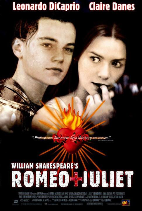 ROMEO＋JULIET ポスター 90×64㎝ ROMEO＋JULIET ポスター 90×64㎝ Romeo and juliet film poster