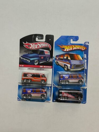 Hot Wheels GMC Motorhome Lot - Slick Rides - Goodrich - City Works